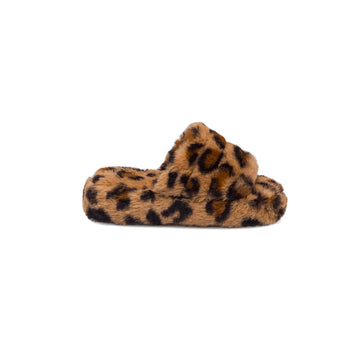 Pantofole animalier da bambina in pelliccia sintetica Mi@Mi, Scarpe Bambini, SKU p432000231, Immagine 0